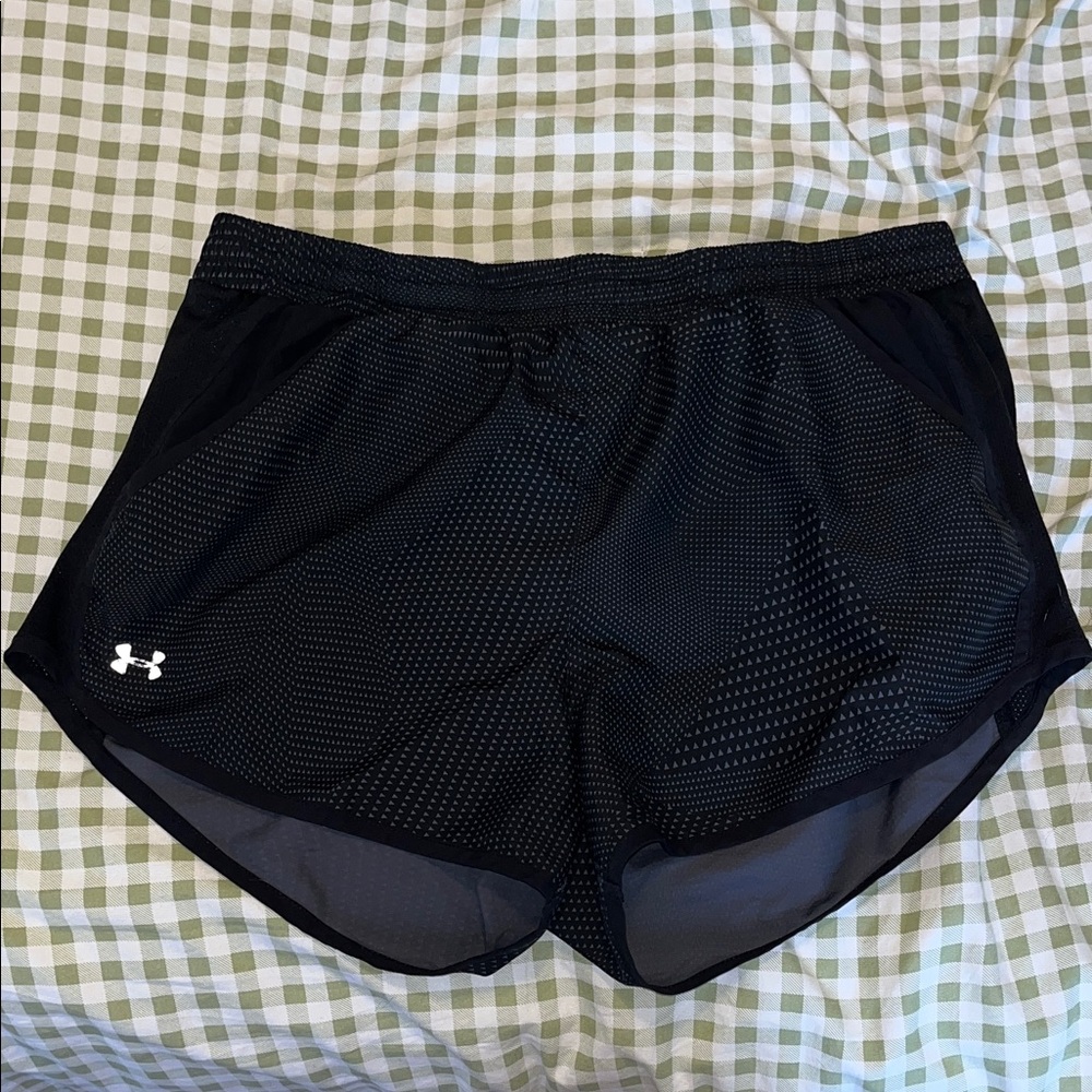 Under Armour Black Athletic Shorts Lightweight Breathable